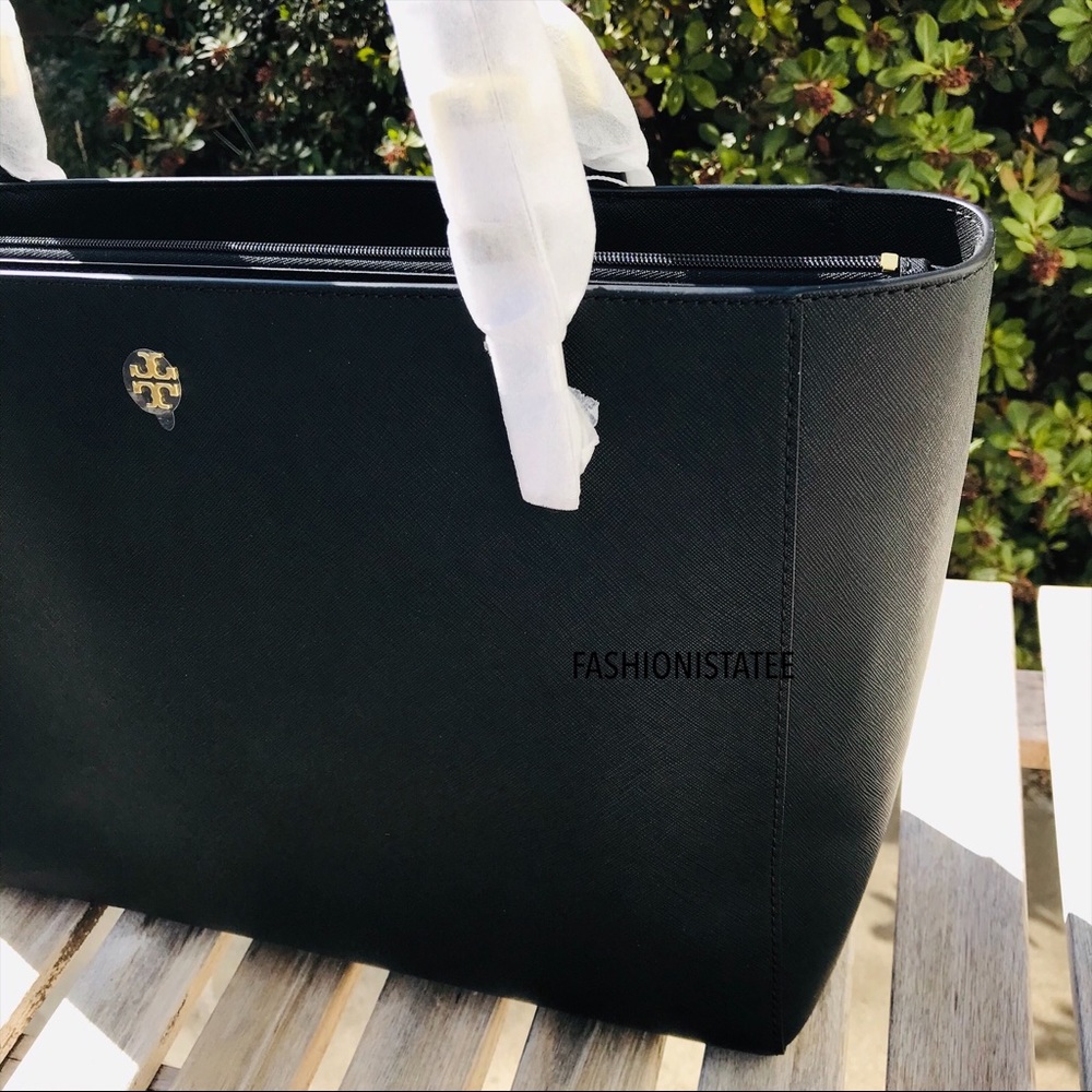 new Emerson Buckle tote tory burch large Black 001 - Picture 2 of 8